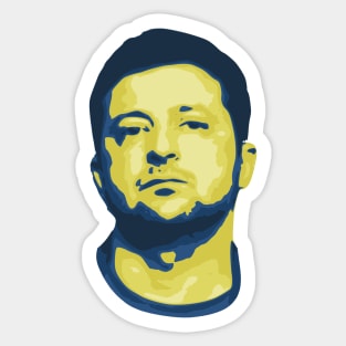 Zelensky Ukraine Sticker